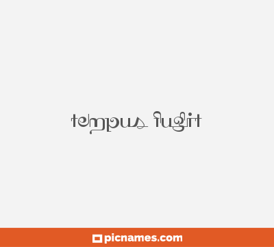 Tempus fugit